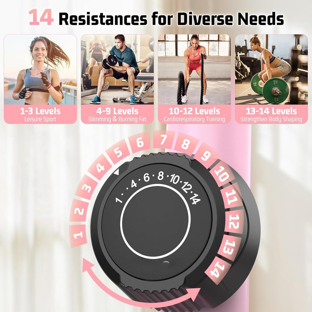 Quiet Magnetic Home Elliptical Trainer