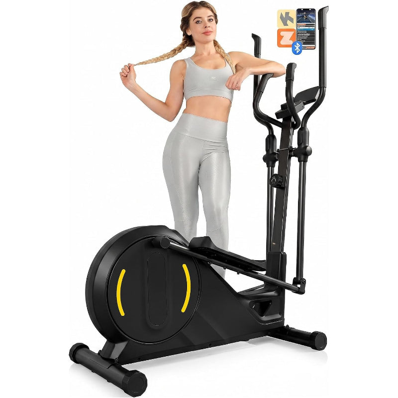 16‑Level Magnetic Home Elliptical Trainer