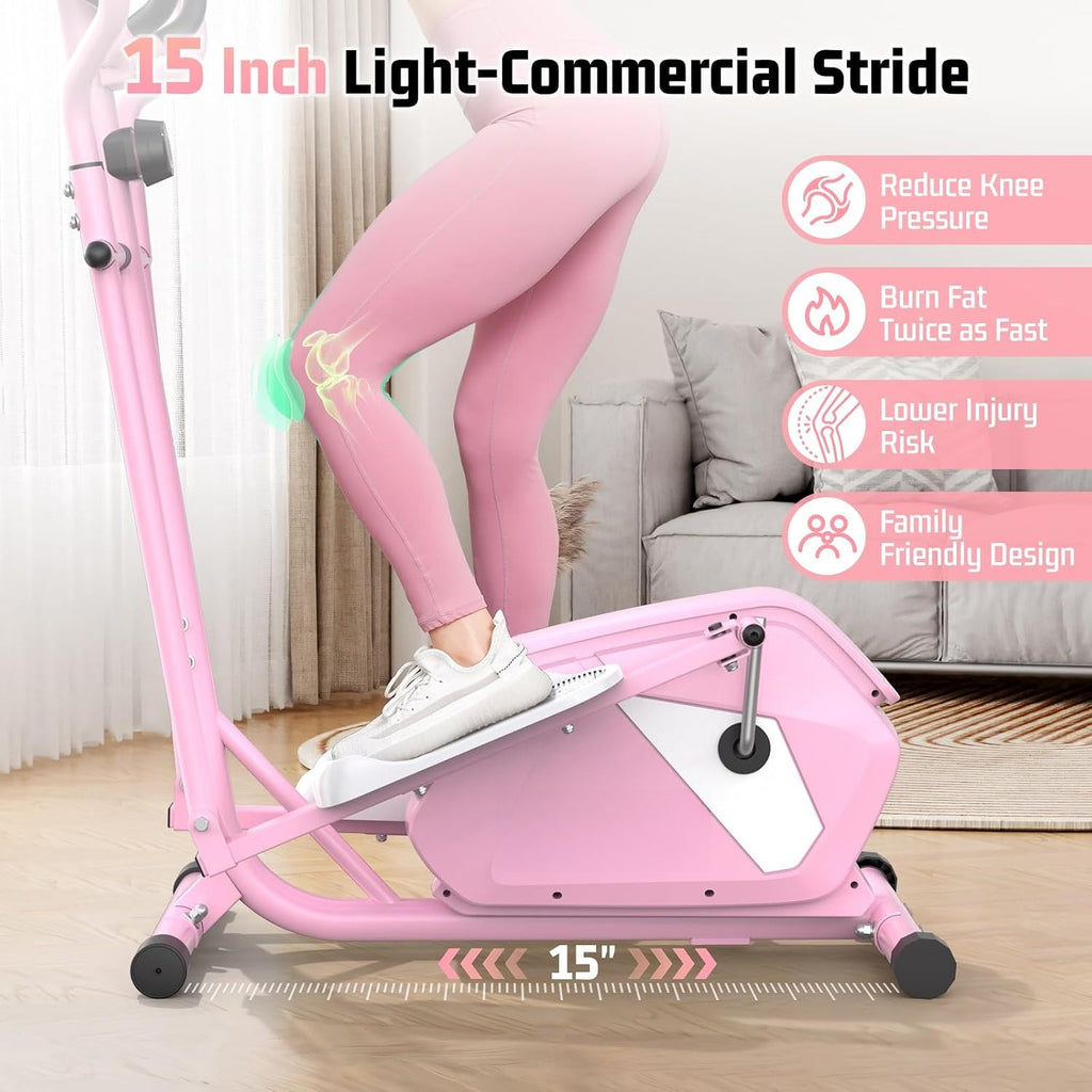 Quiet Magnetic Home Elliptical Trainer