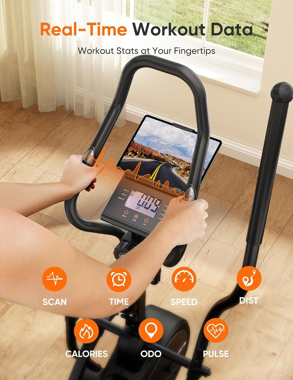 3‑In‑1 Cardio Climber Elliptical Machine