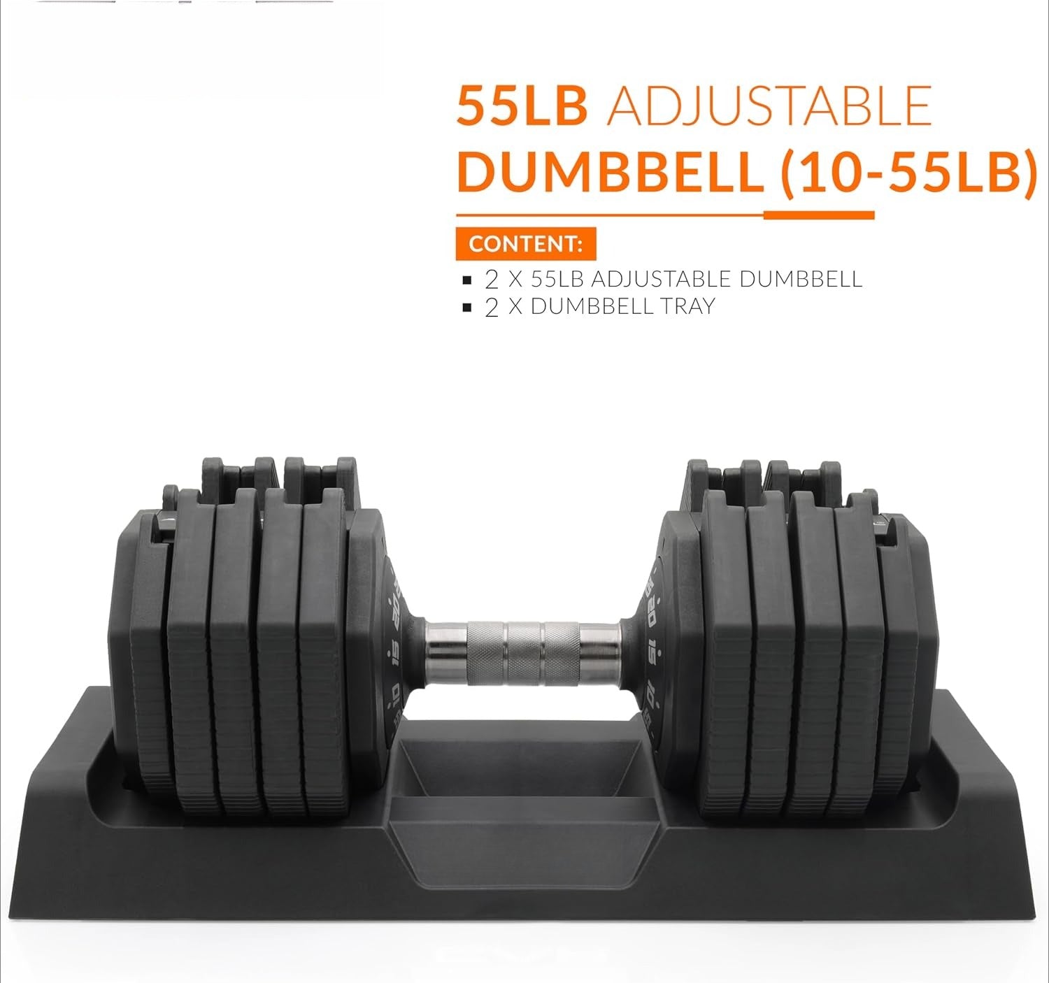 Adjustabell Quick‑Select Adjustable Dumbbell Set