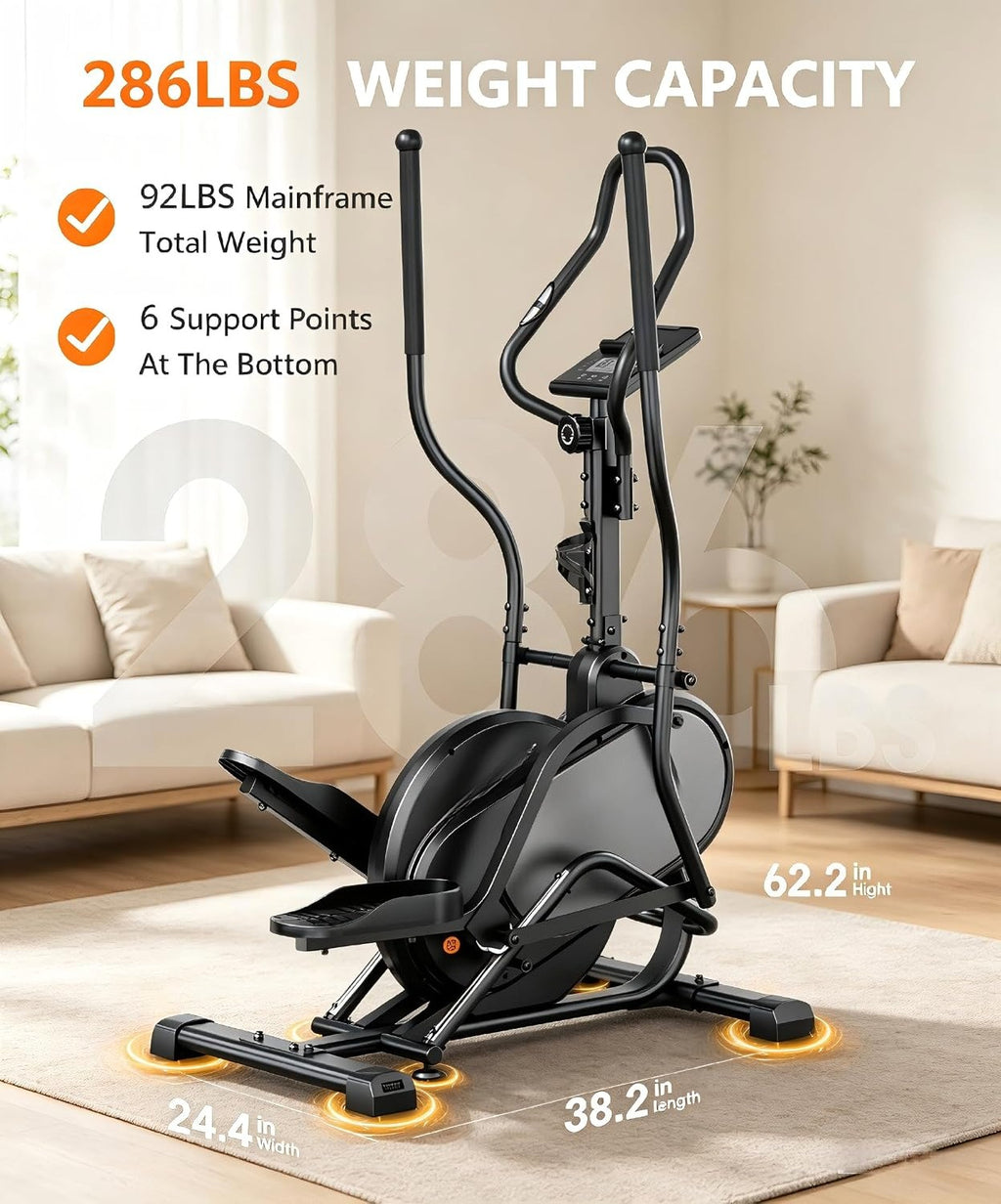 16‑Resistance Cardio Climber Elliptical Machine