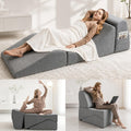 3‑In‑1 Corduroy Convertible Indoor Chaise Lounge