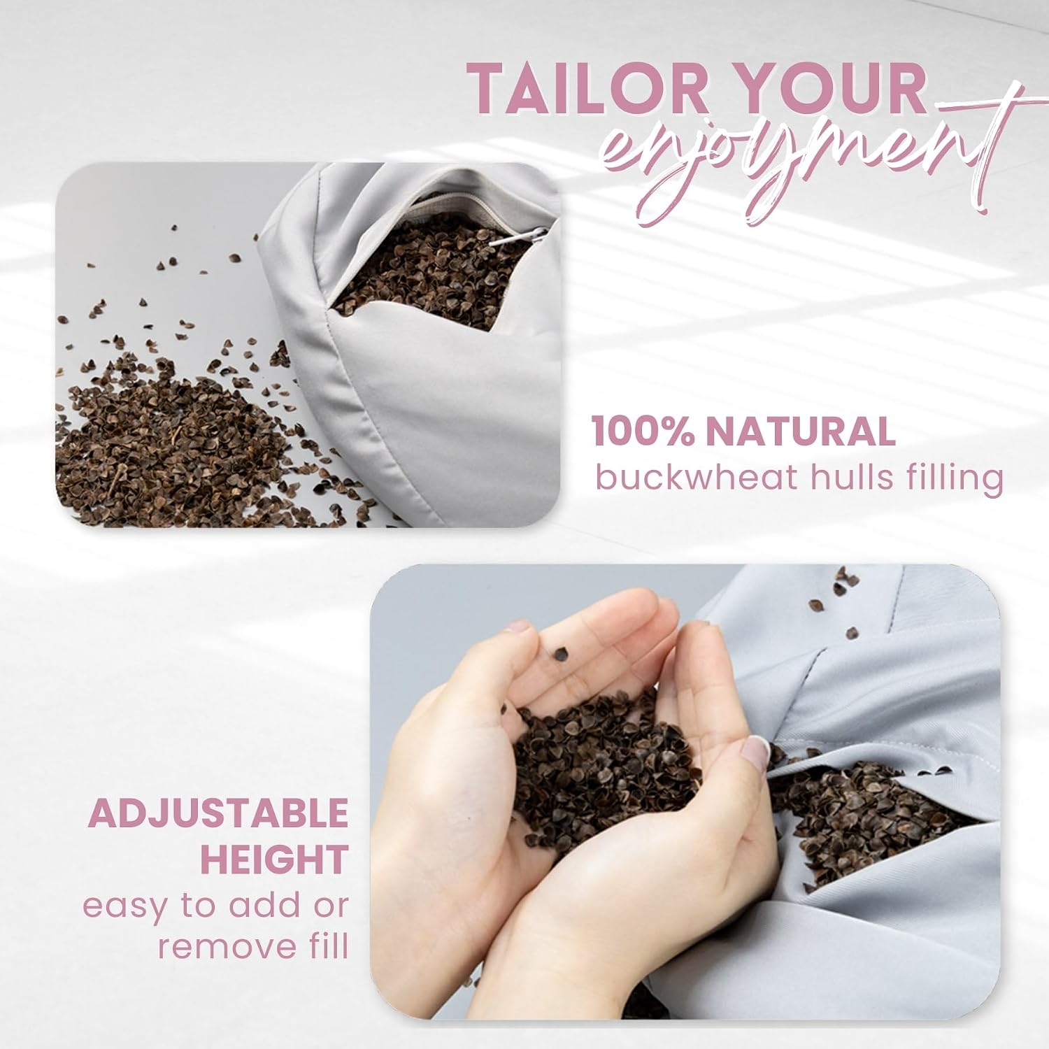 Buckwheat Meditation Floor Cushion