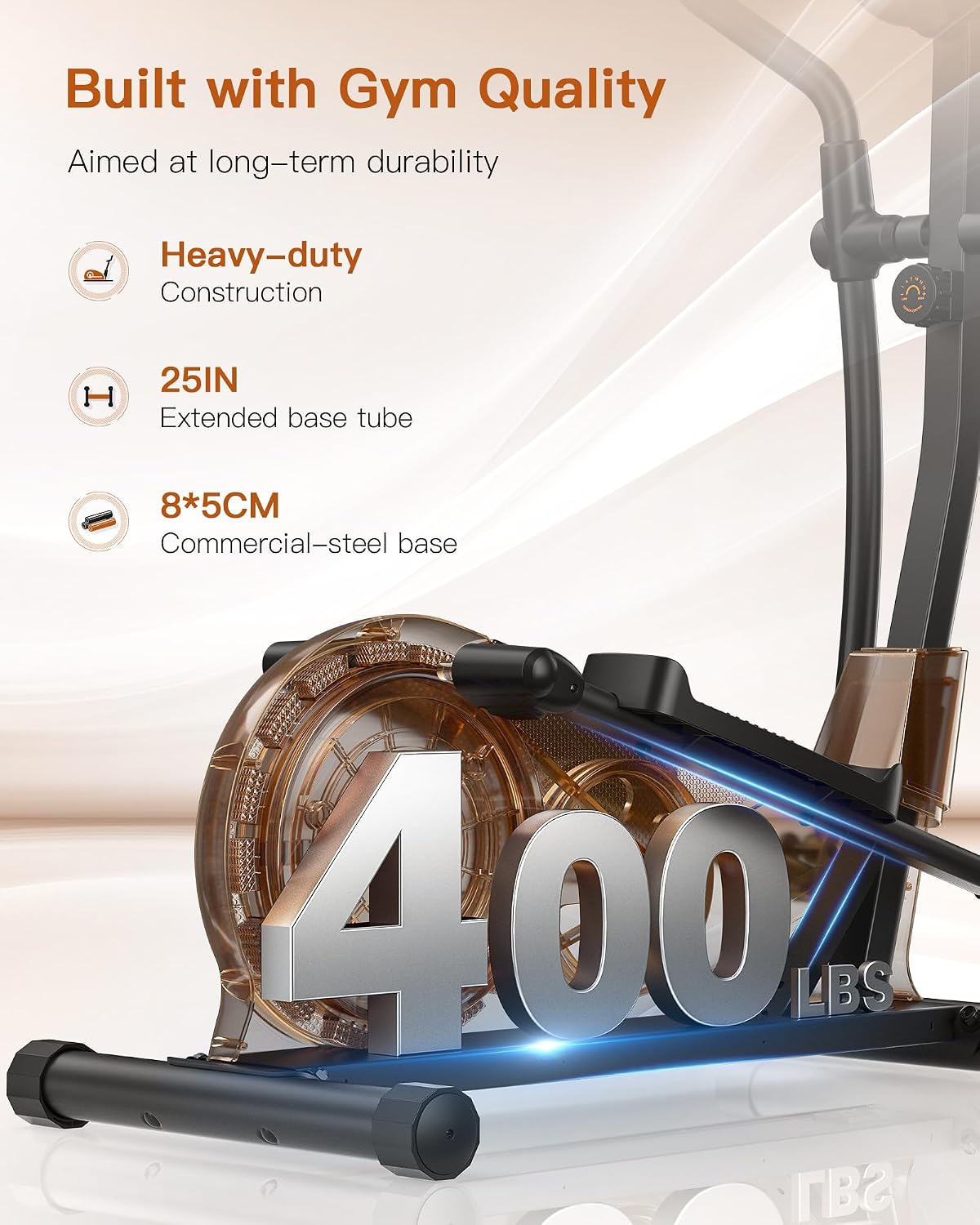 15.5‑Inch Stride Elliptical Machine