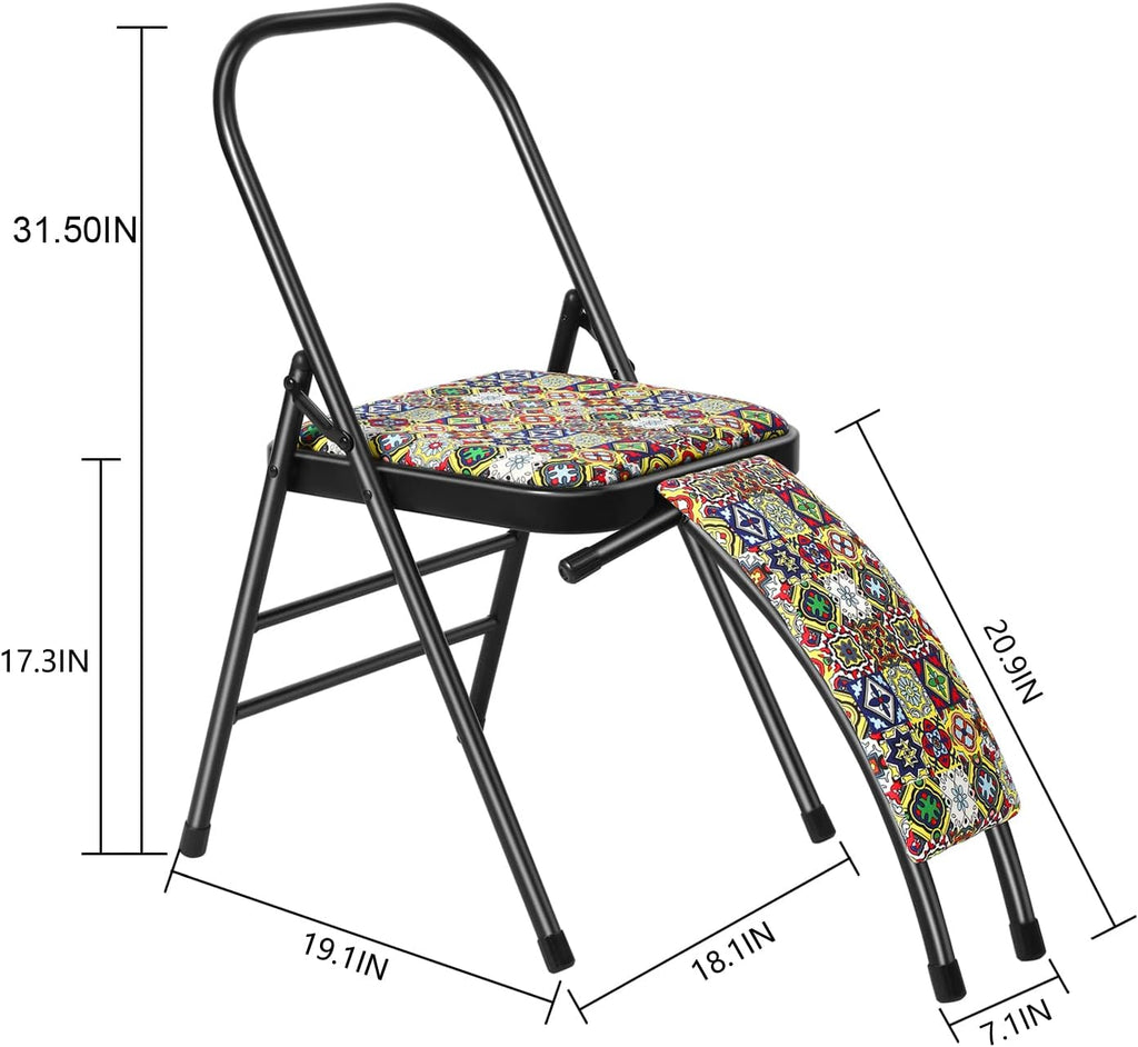 Backless Yoga Prop Chair
