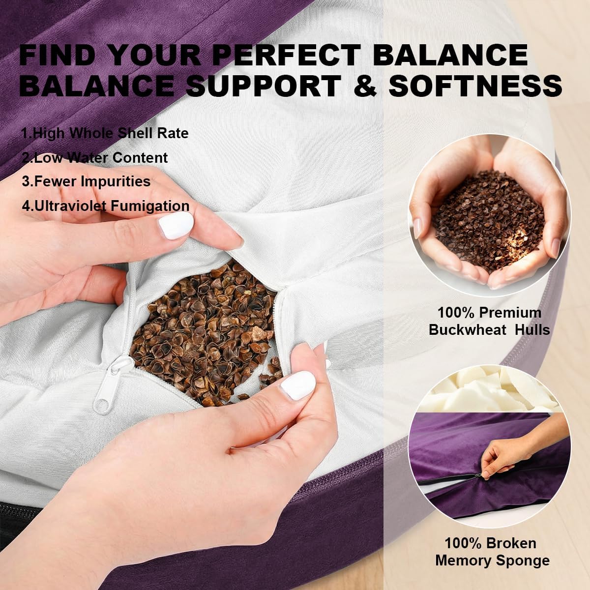2‑In‑1 Velvet Zafu Zabuton Meditation Set