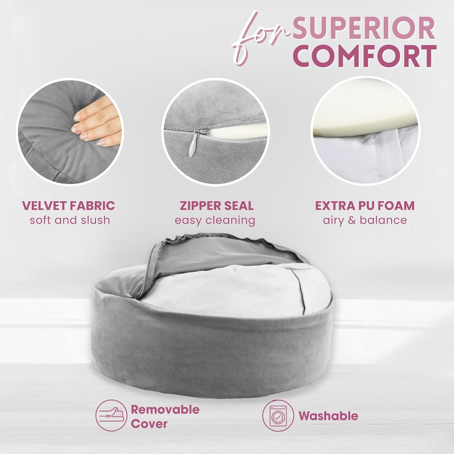 Buckwheat Meditation Floor Cushion