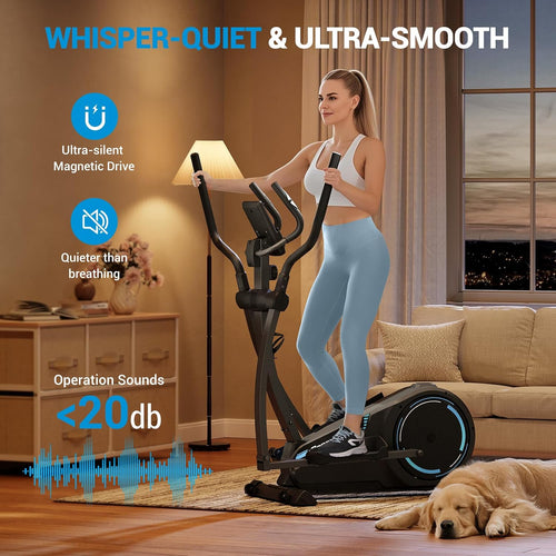 16‑Level Magnetic Elliptical Machine