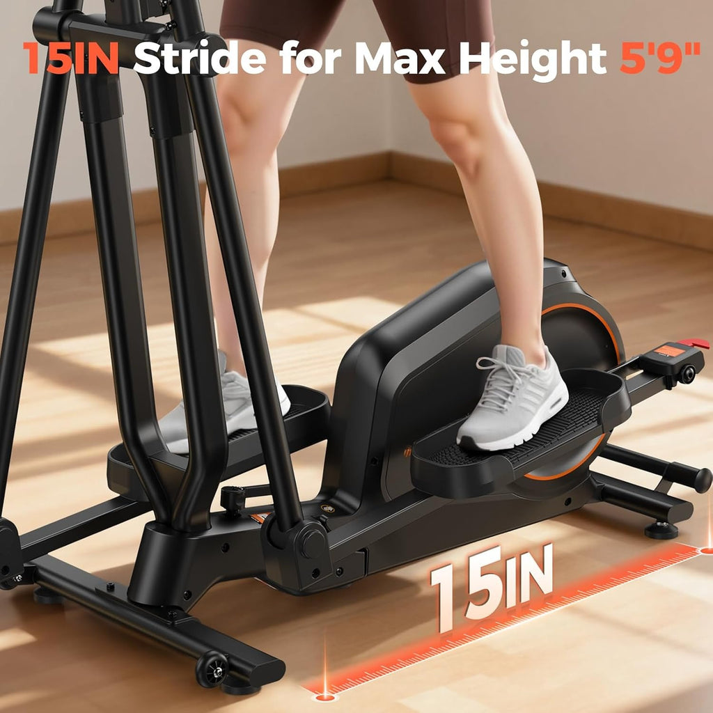 Foldable Compact Elliptical Cross Trainer