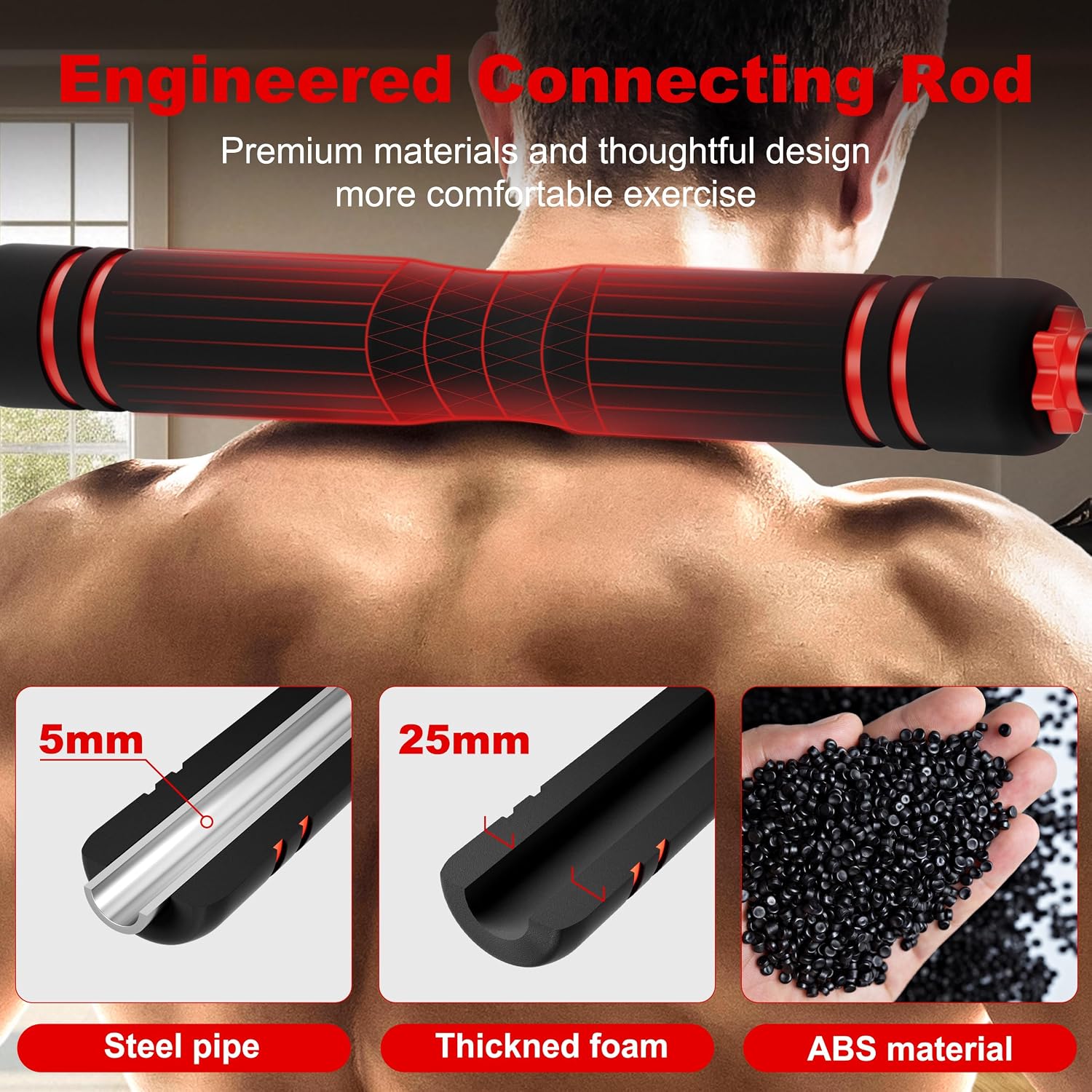 5‑In‑1 Multi‑Weight Adjustable Dumbbell Set