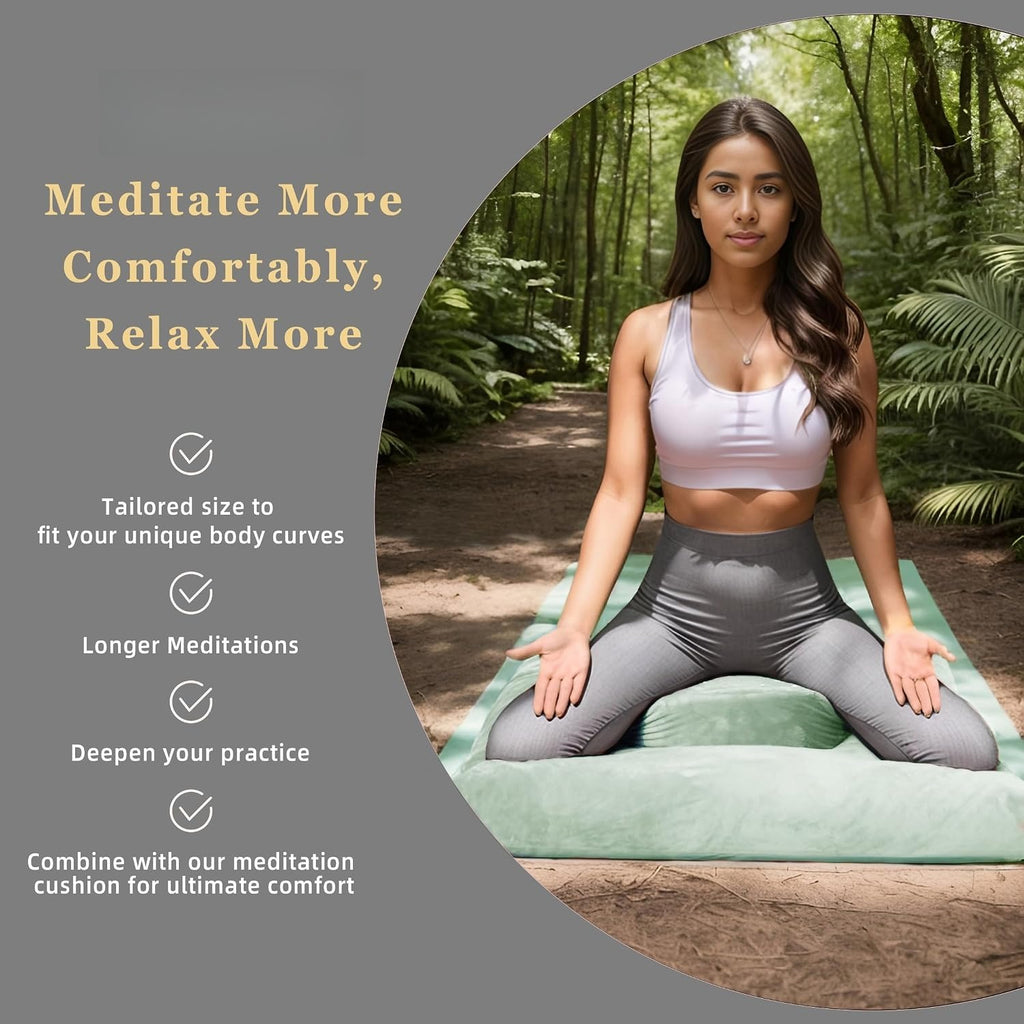Velvet Meditation Cushion Set