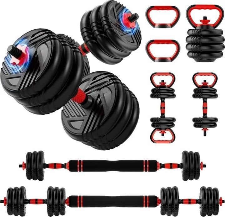5‑In‑1 Multi‑Weight Adjustable Dumbbell Set