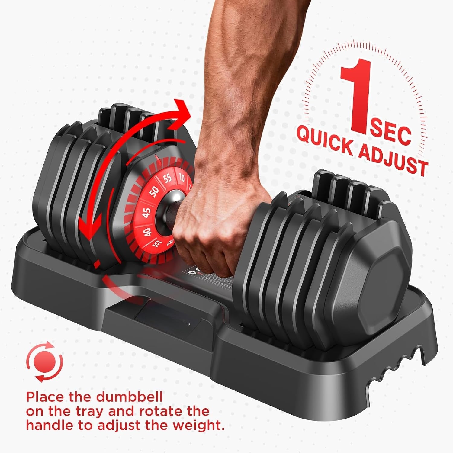 Home Gym Adjustable Dumbbell Set
