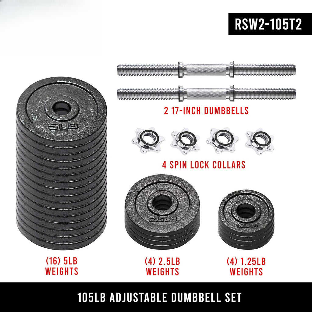 Barbell Adjustable Dumbbell Weight Set