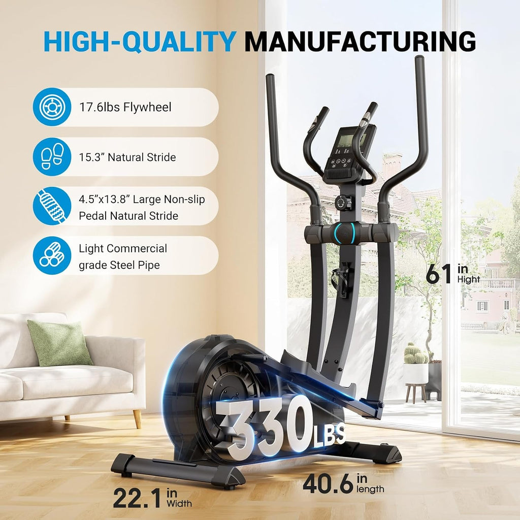16‑Level Magnetic Elliptical Machine